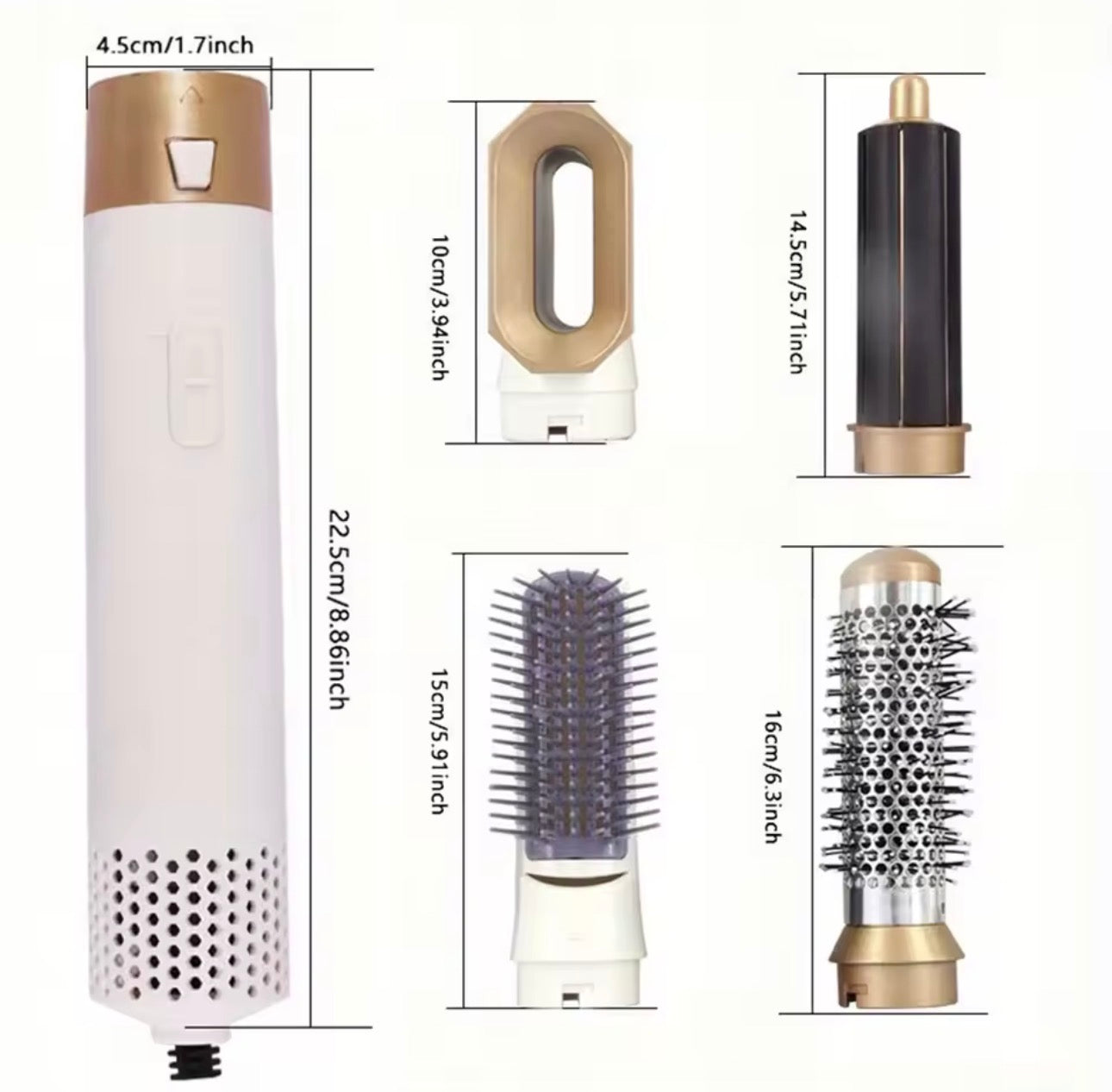 5-in-1 Electric Hair Styling Set